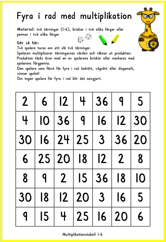 Fyra I Rad Med Multiplikation - Cyclist Giraffe Cartoon Shower Curtain (584x826), Png Download