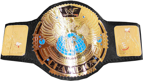 Wwf Championship - Wwe Championship Belt 2000 (500x300), Png Download