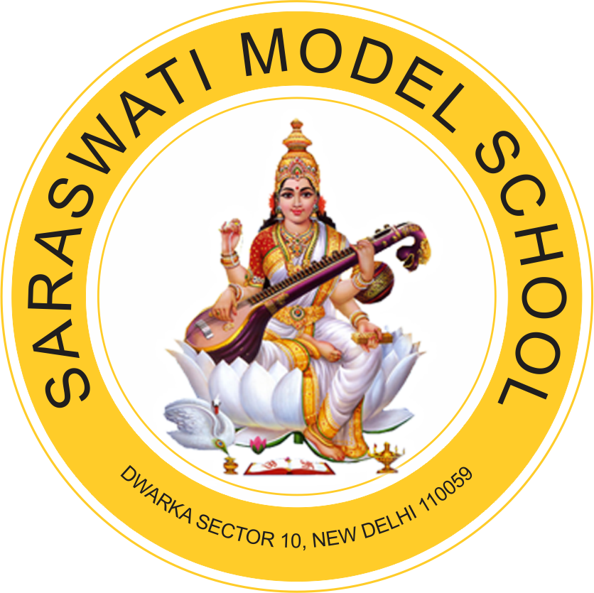 Lord Saraswati Logo Saraswati Logo - Goddess Saraswati - Poster - 11 X 9 Inches - Unframed (836x835), Png Download