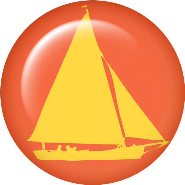 Sailboat - Clip Art (606x606), Png Download