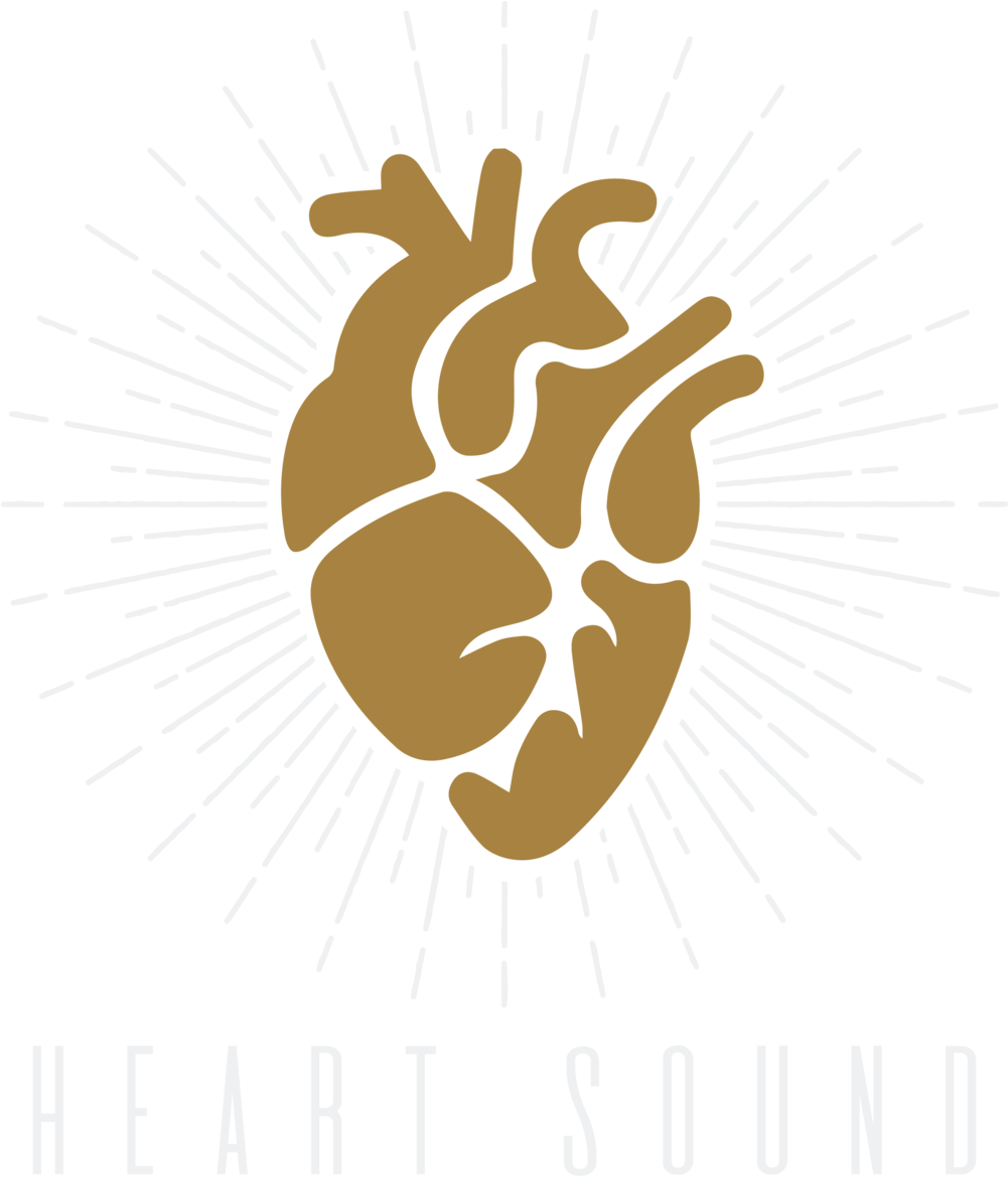 Heart Sound Logo Light - Portable Network Graphics (1000x1184), Png Download