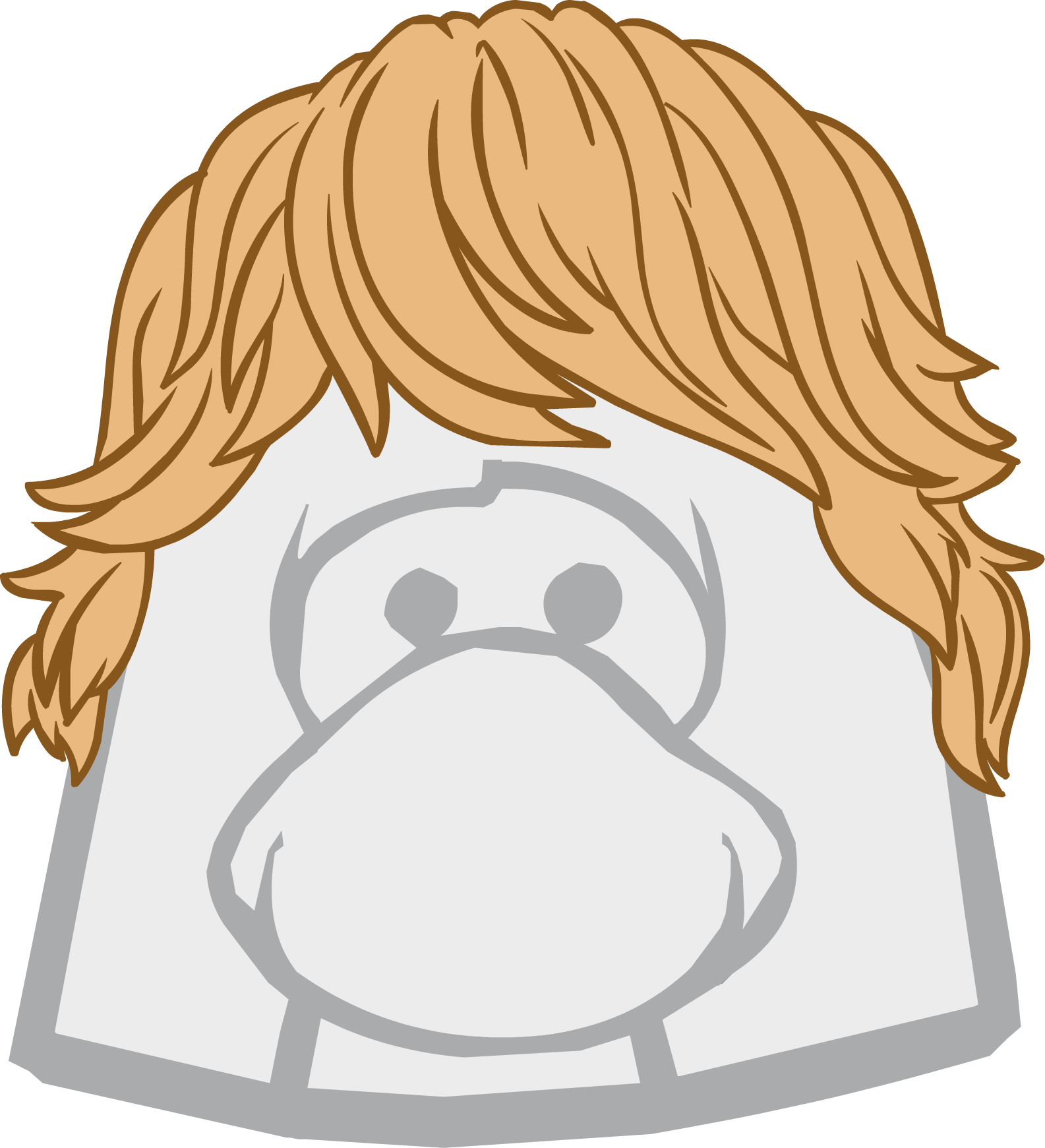 The Ice Seller - Club Penguin The Right (1585x1741), Png Download