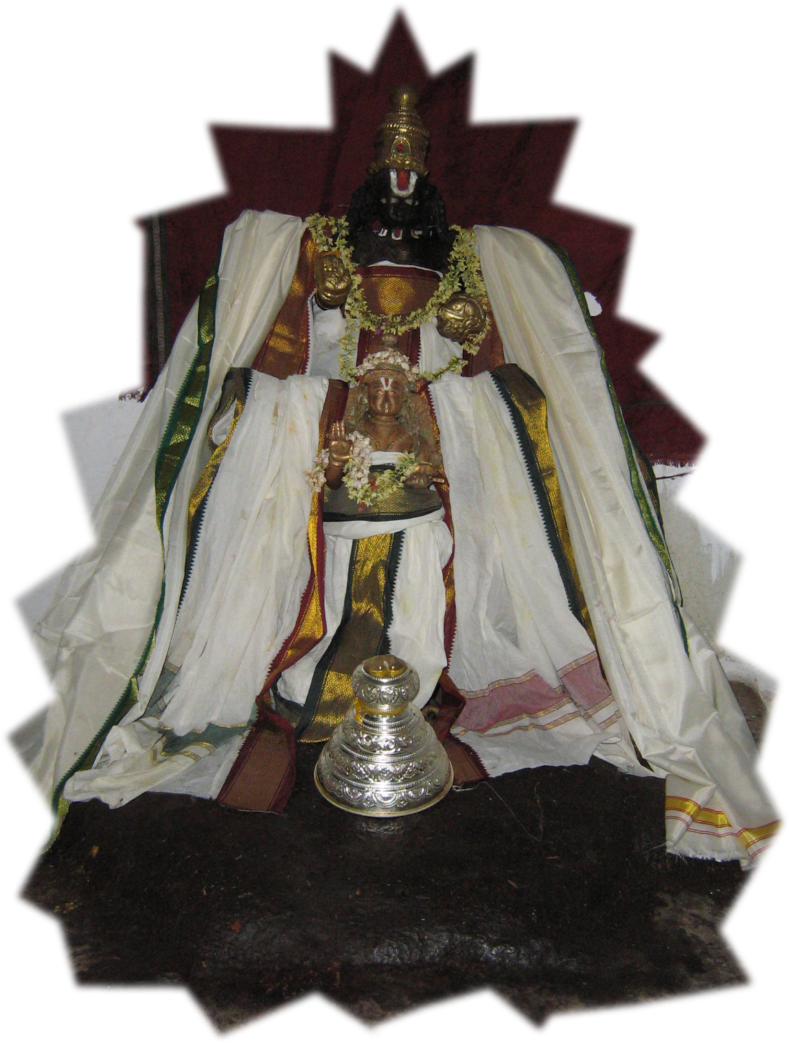 Swami Desikan In Ninra Thirukolam - Thoopul Desikan Png (1149x1520), Png Download