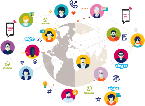 Ipx Volte Experience The Quality Of Hd Voice - Wildbear Planet Airplane Theme - Earth Travel Boy Girl (560x545), Png Download