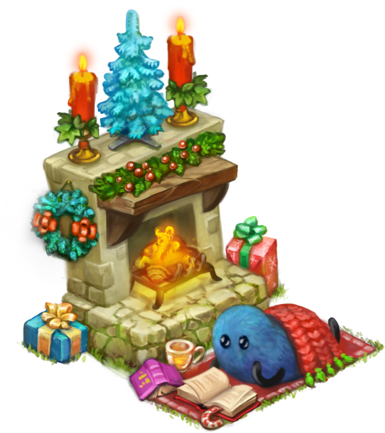 New Year 2017 Fireplace - Lego (1532x1379), Png Download