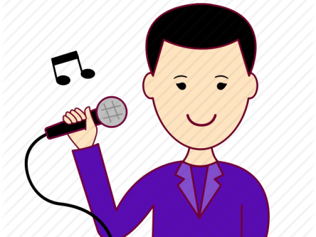 Singing In The Car Clipart - Clip Art Asian Teacher (640x480), Png Download