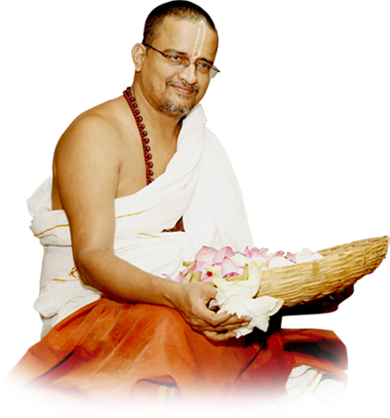 Swamiji Swamiji - Sri Sri Muralidhara Swamiji (440x472), Png Download