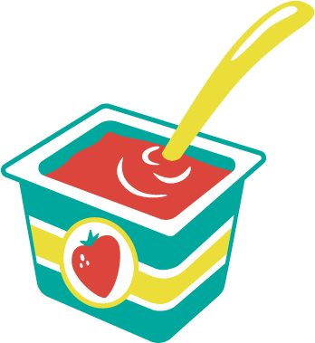 Flavored Yogurt (400x400), Png Download
