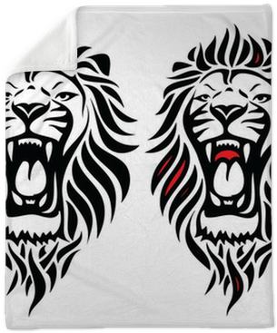 Lion Head Tattoo Design (400x400), Png Download