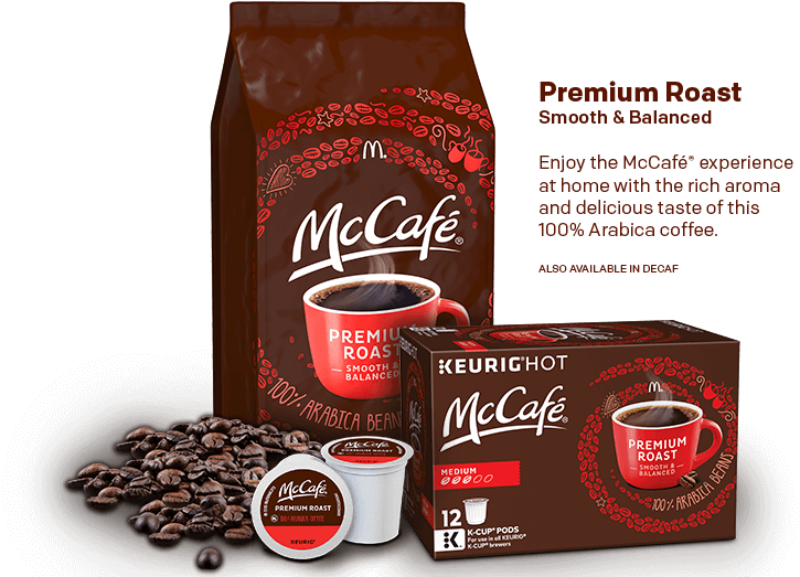 /usmobile/en/promotions - Mcdonalds Premium Roast Coffee (800x522), Png Download