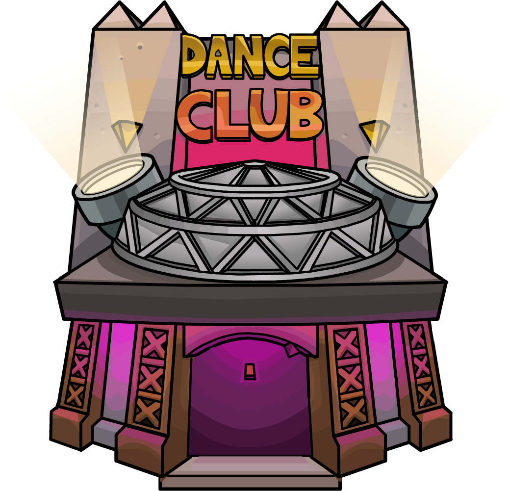 Monsters University Takeover Dance Club Exterior (1040x1001), Png Download