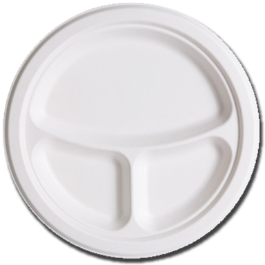 Pack Of - White Paper Disposable Plates (498x498), Png Download