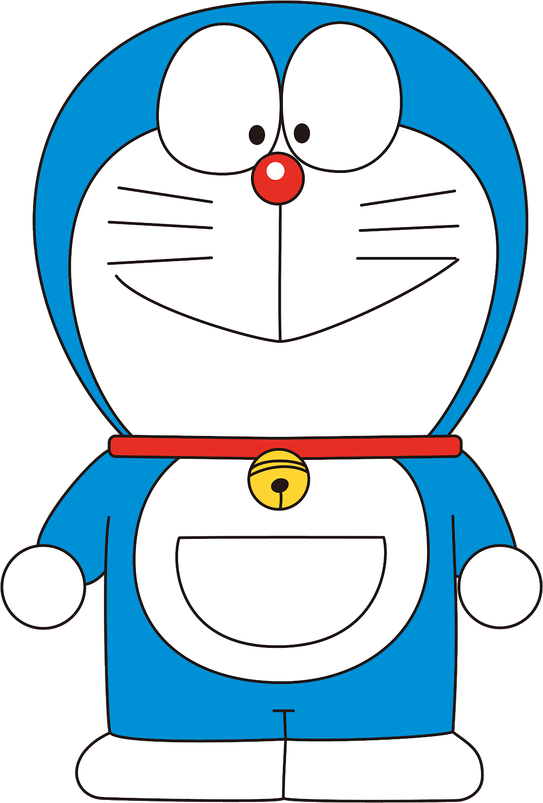 Doraemon - Doraemon En Punto De Cruz (1128x1600), Png Download