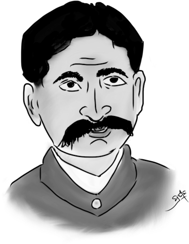 Gangadhar Meher University - Gangadhar Meher (500x625), Png Download