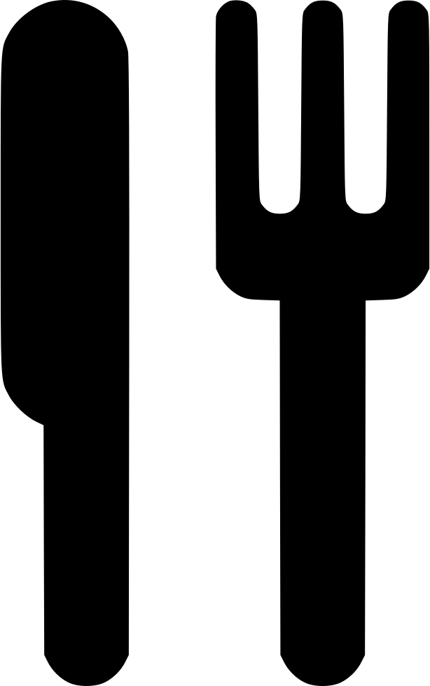 Food Eat Restaurant Fork Knife Comments - Food (614x980), Png Download