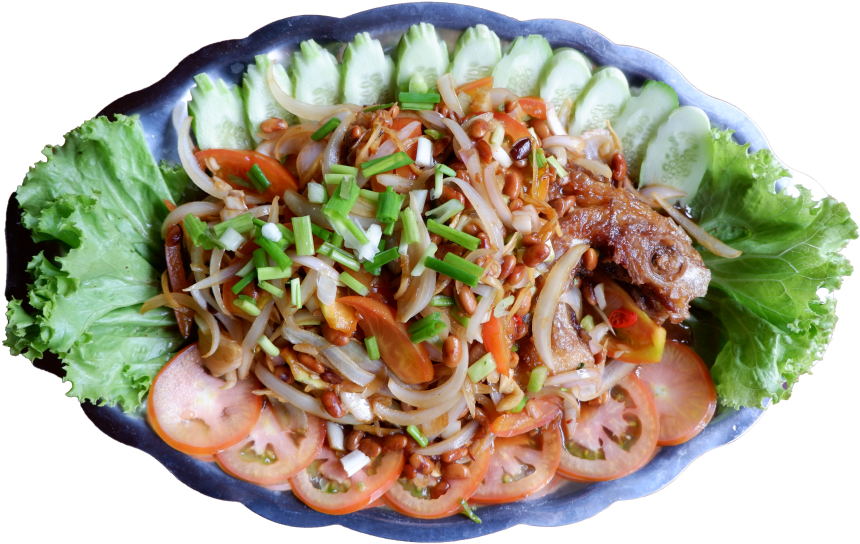 Cambodian Muslim Restaurant Halal Food - Seafood (900x700), Png Download