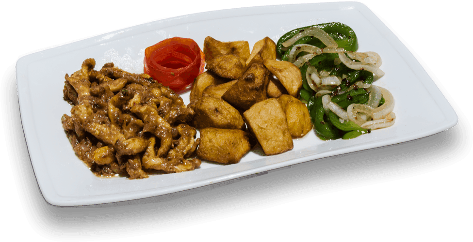 Malaysian Chicken Satay - Home Fries (1000x1000), Png Download