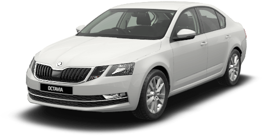 Candy White - Skoda Octavia Hatchback Png (720x360), Png Download