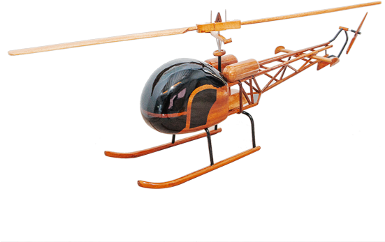 Bell Helicopter - Bell 47 Helicopter Png (550x430), Png Download