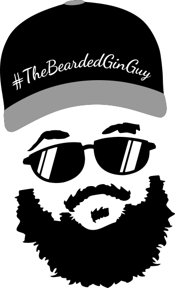 The Bearded Gin Guy Logo - Gin (345x568), Png Download