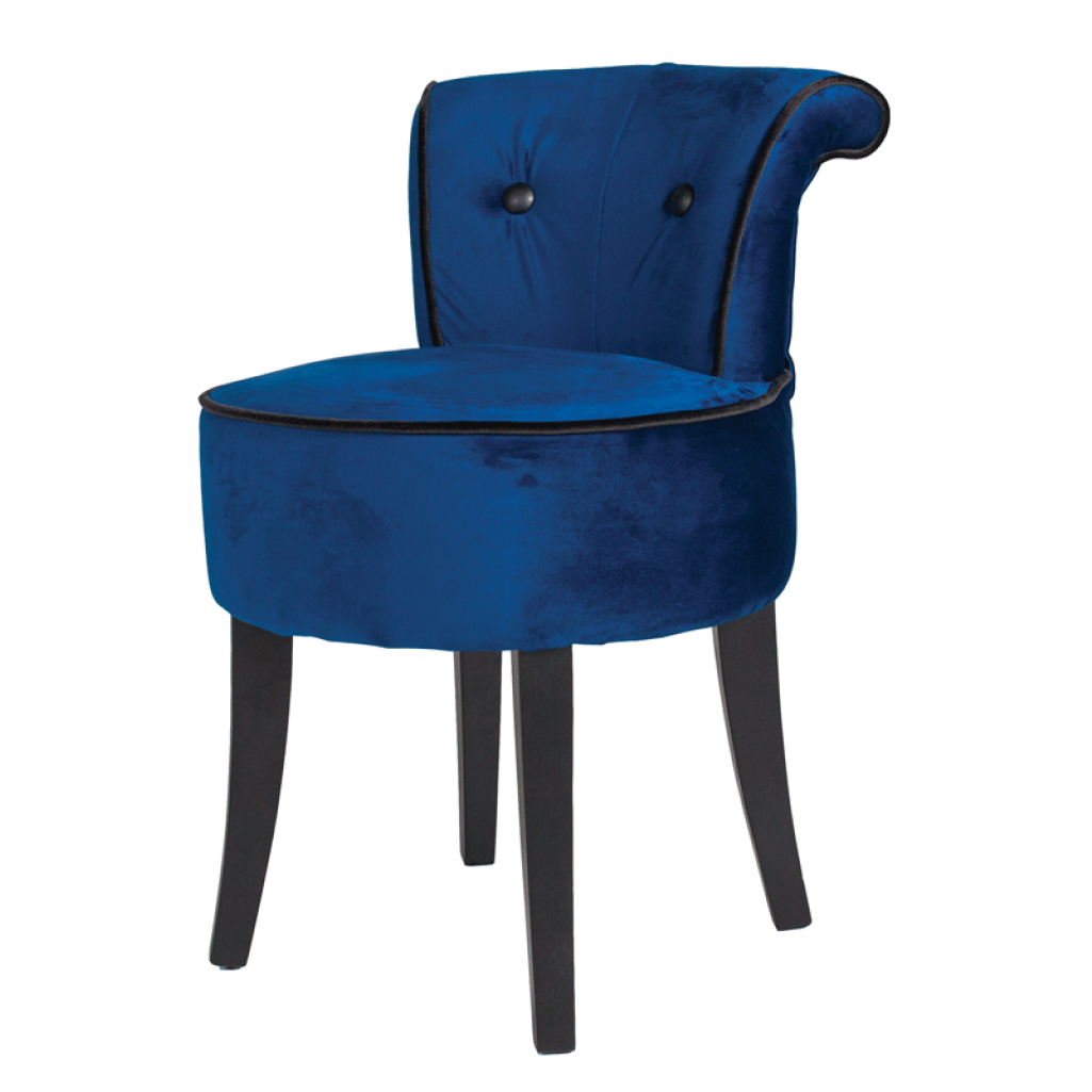 Royal Blue George Velvet Low Chair City Furniture Hire - Chair (1024x1269), Png Download