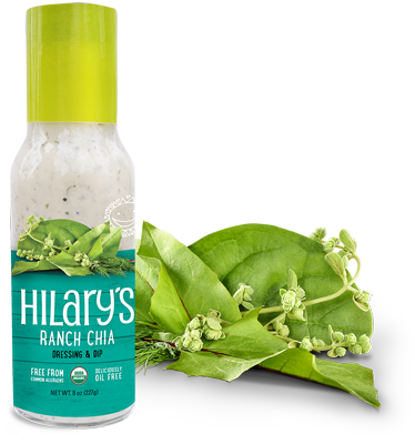 Ranch Chia Dressing - Hilary's Eat Well Ranch Chia Dressing And Dip (591x439), Png Download