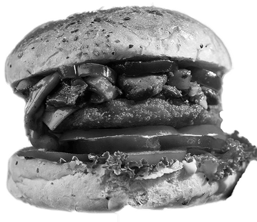 Vegexoticbw - Hot Dog (522x442), Png Download