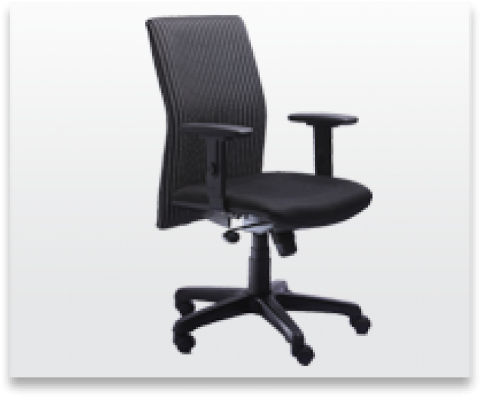 Netted High Back Chair (700x700), Png Download