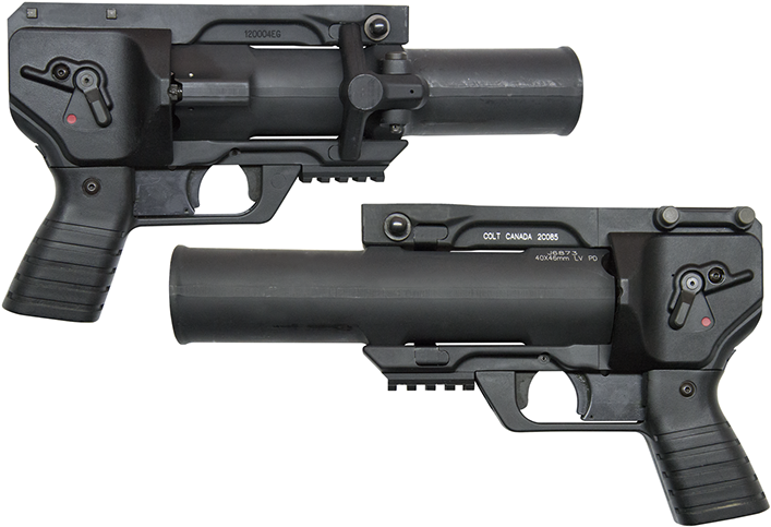 Colt Canada Eagle Grenade Launcher (722x516), Png Download