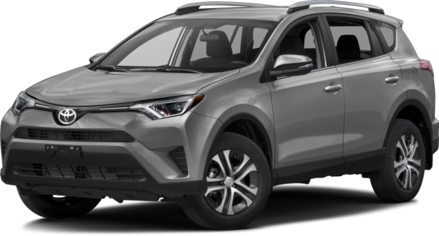 2016 Toyota Rav4 Suv - 2016 Toyota Rav4 Gray (640x344), Png Download