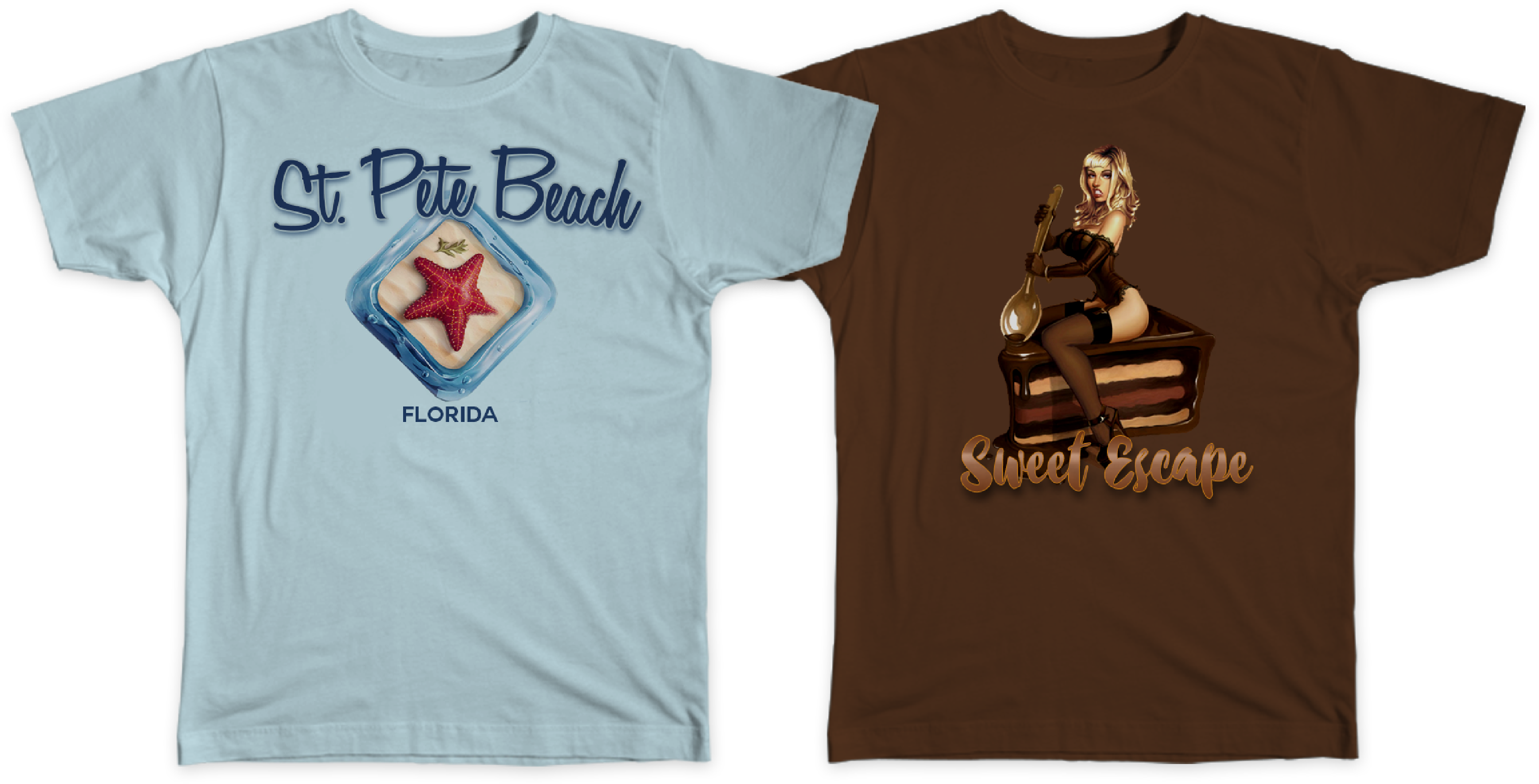 Color Drop Will Provide You The Best Quality Direct - T-shirt (3213x1920), Png Download