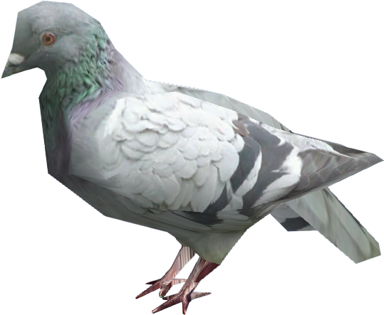 Pigeons Flying Rats - Flying Rat Gta 4 (550x450), Png Download