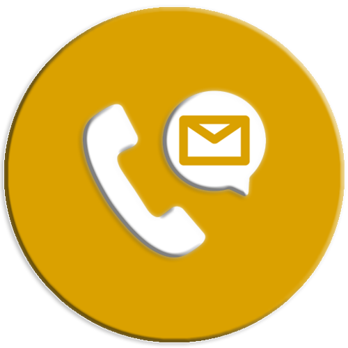 Contact Us - Light Bulb Circle Png (500x500), Png Download