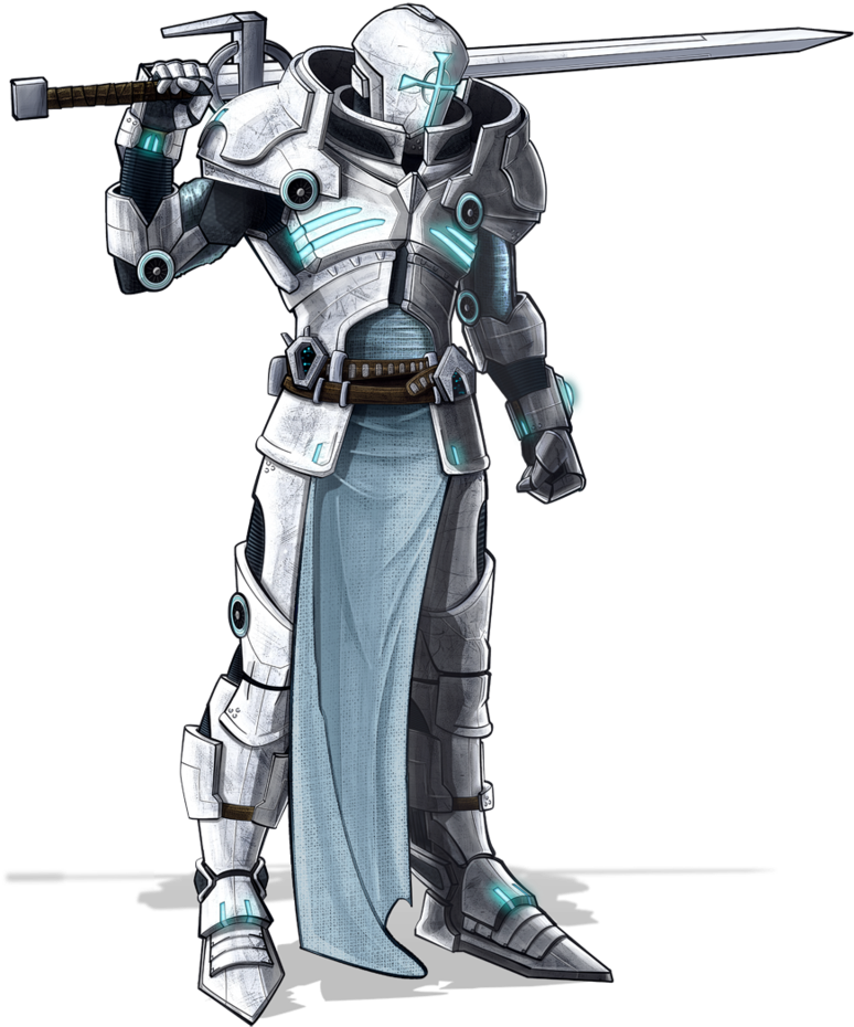 Download Png Image Report - Sci Fi Warrior Png (900x1032), Png Download