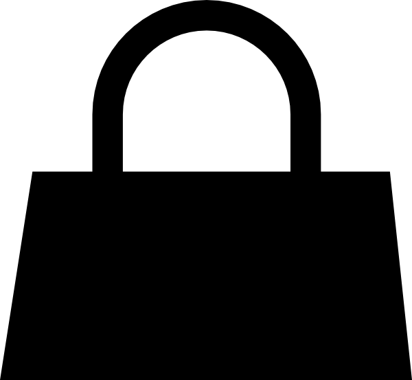 Download - Black Bag Clipart Png (600x553), Png Download