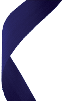Navy Blue Woven Ribbon - Ribbon Png Navy Blue (464x348), Png Download