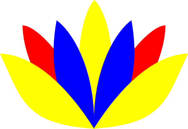 Lotus Svg Clip Arts 600 X 411 Px (600x411), Png Download