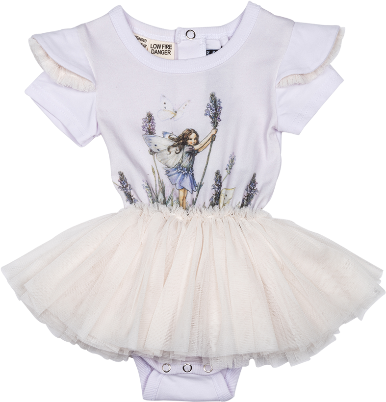 Rock Your Baby - Lavender Fairy Vintage Wall Art (1000x1000), Png Download