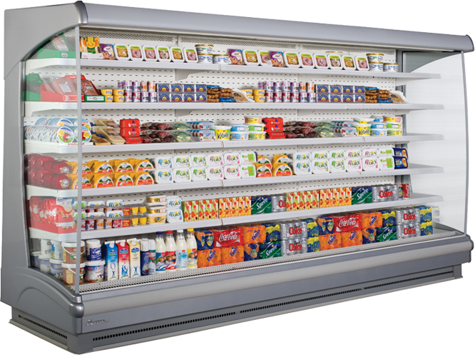 Refrigerators - Supermarket Refrigerators (666x500), Png Download