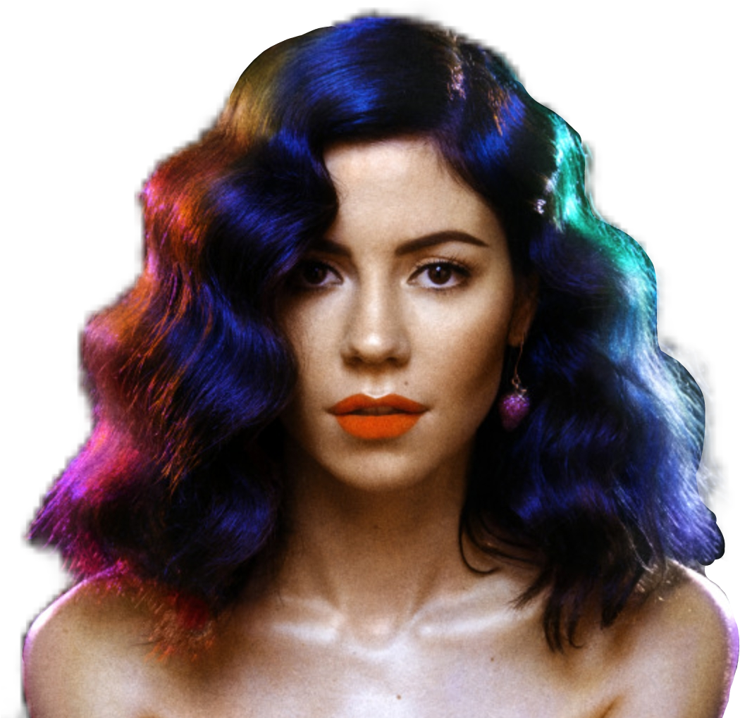 Marinaandthediamonds Marina Aesthetic Froot - Marina And The Diamonds Happy Album (1059x1018), Png Download