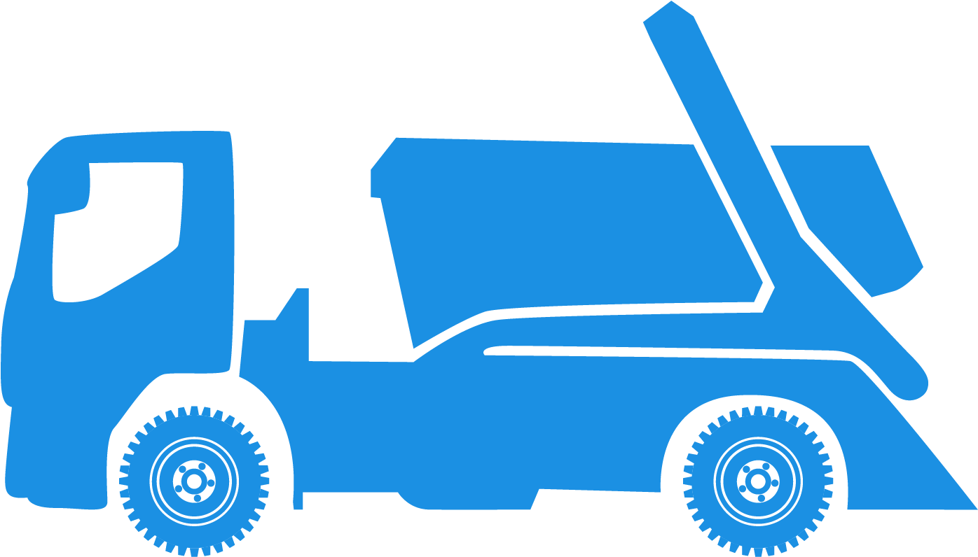 We Can Offer Cover For All Makes And Models Of Skip - Skip Lorry Clipart (1617x1171), Png Download