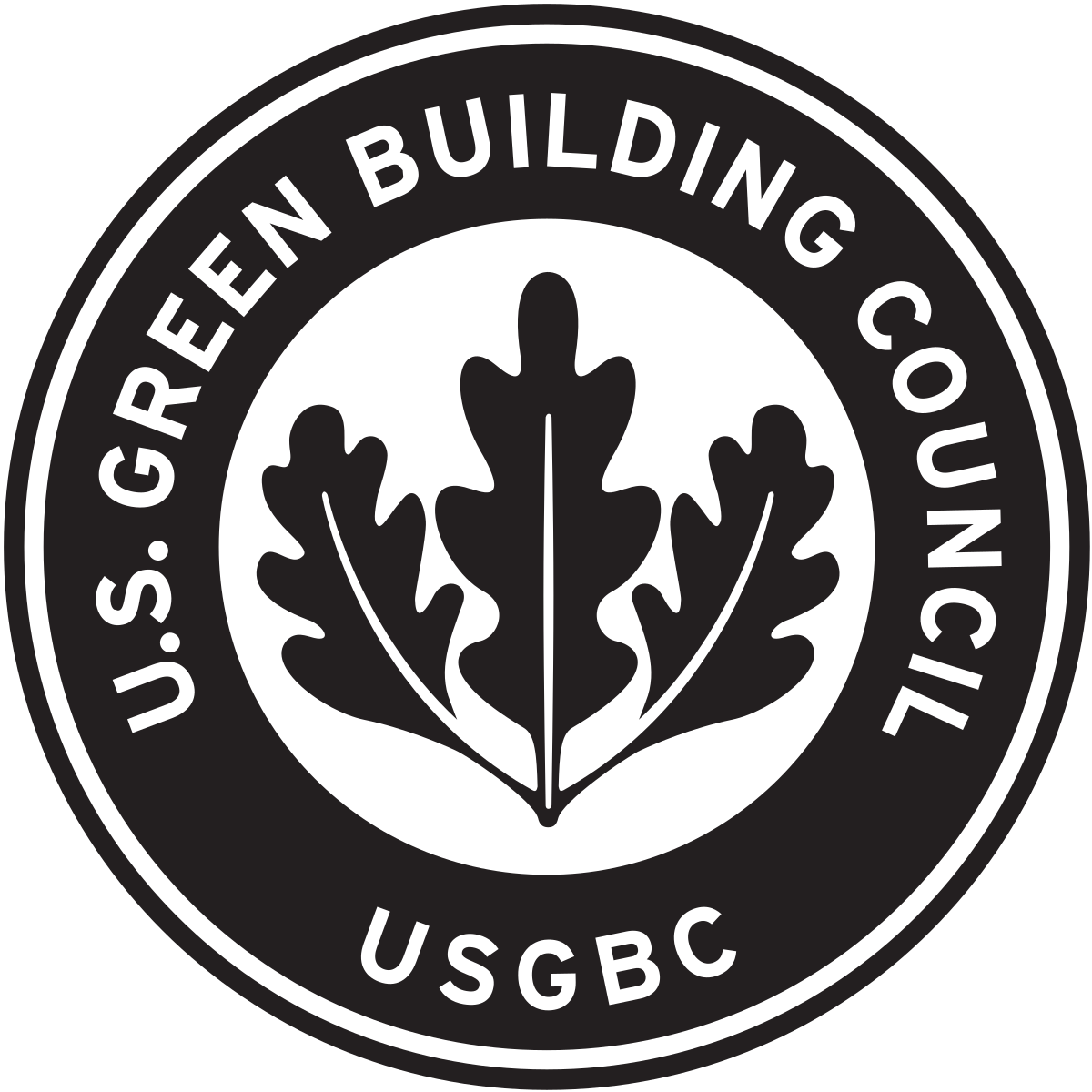 Us Green Building Council Member Logo (1200x1200), Png Download
