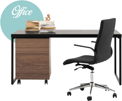 Category 7 - Office Chair (492x401), Png Download