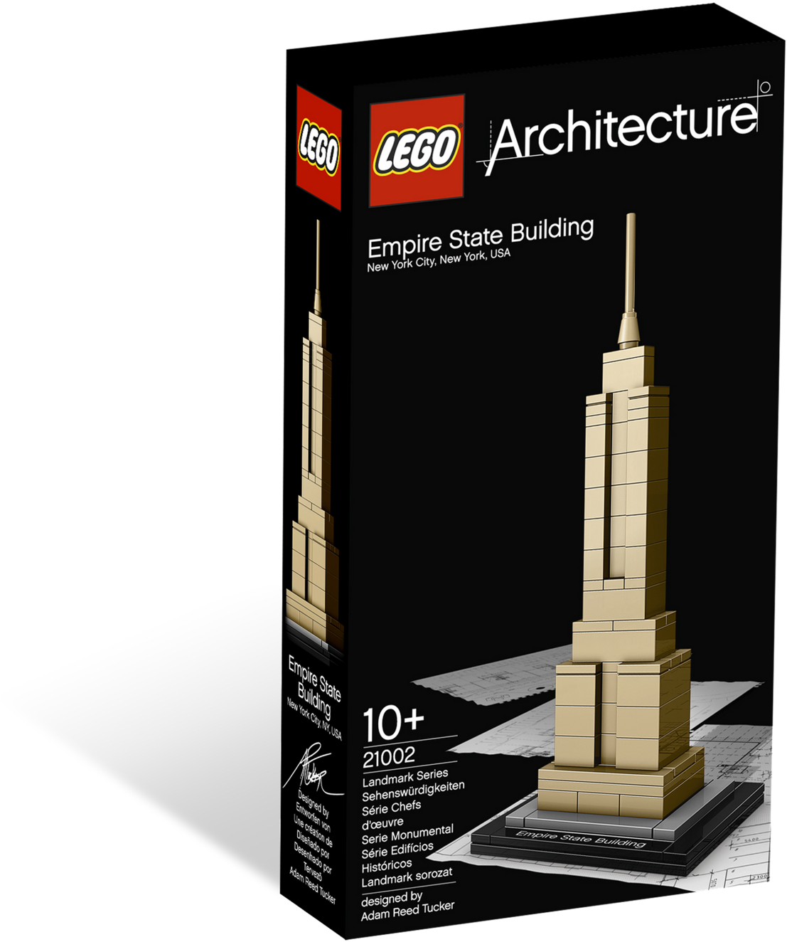 Lego Architecture Empire State Building (2000x1500), Png Download