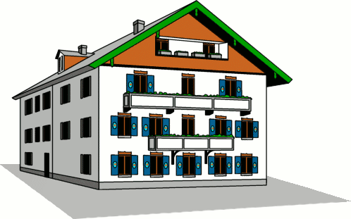 Hotel Clip Art - Motel Clipart (498x311), Png Download