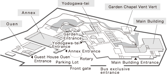 [official] Taiko-en - Diagram (575x254), Png Download