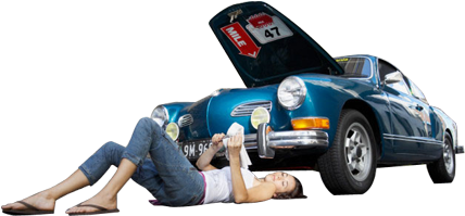 Auto Insurance Free Download Png - Mulher Carro Png (477x260), Png Download