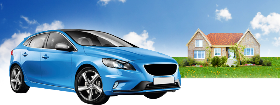 Home And Car Png (960x359), Png Download