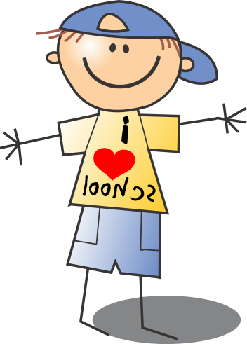 Free Clip Art School Kids - No More Chemo (352x491), Png Download