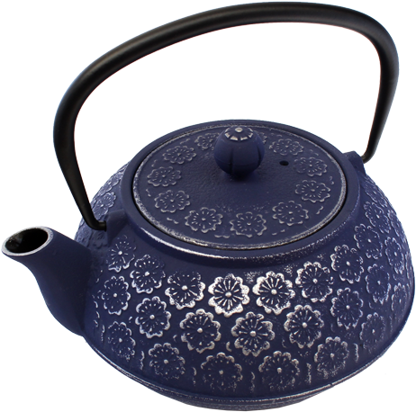 Zente 1000ml Royal Blue Teapot - Teapot (500x500), Png Download